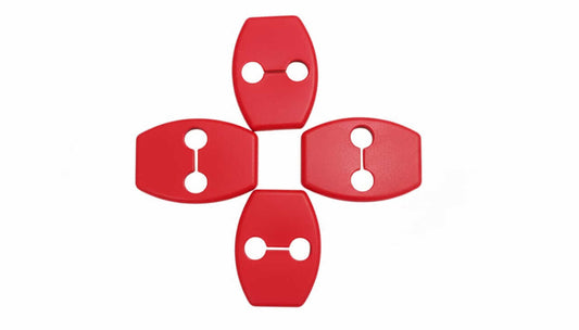 (RED) premium quality car door lock protection